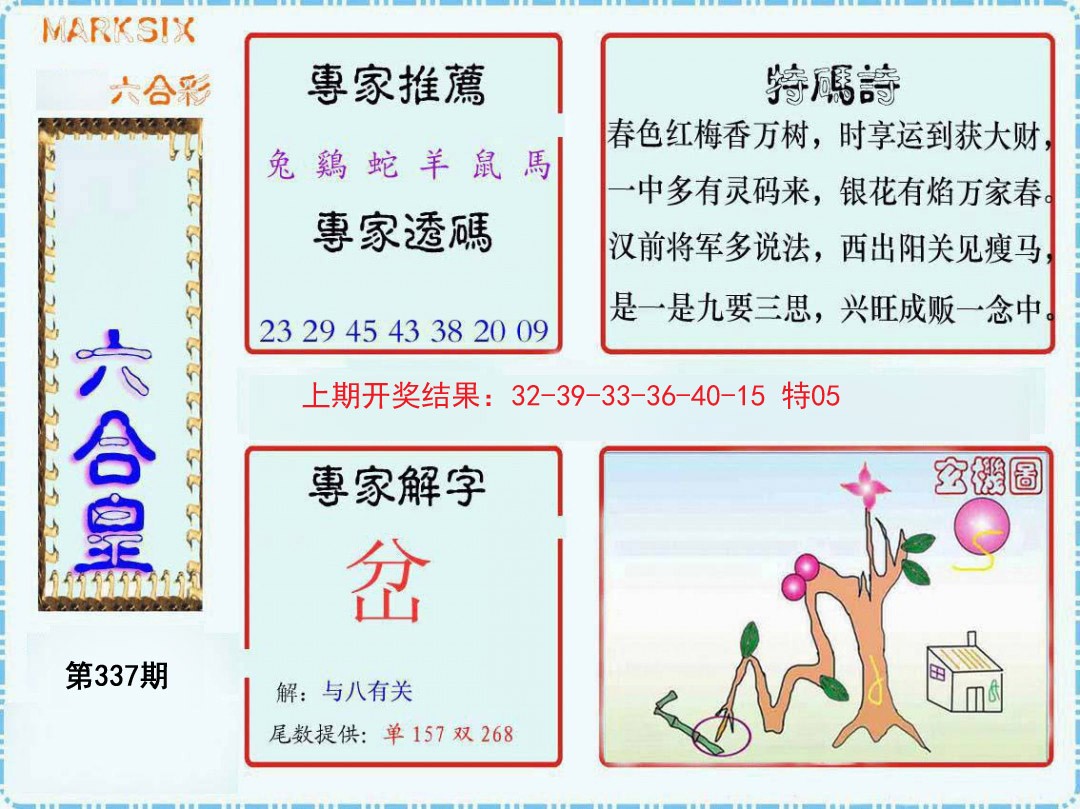 2024337期六合皇