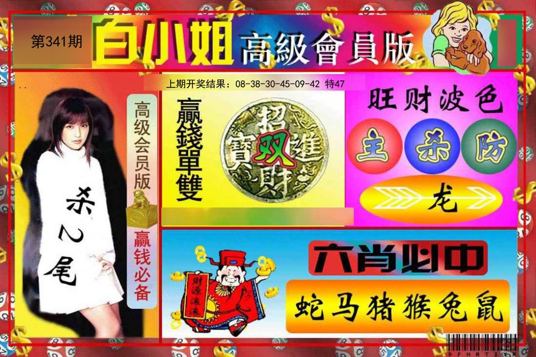 2024341期白小姐高级会员版