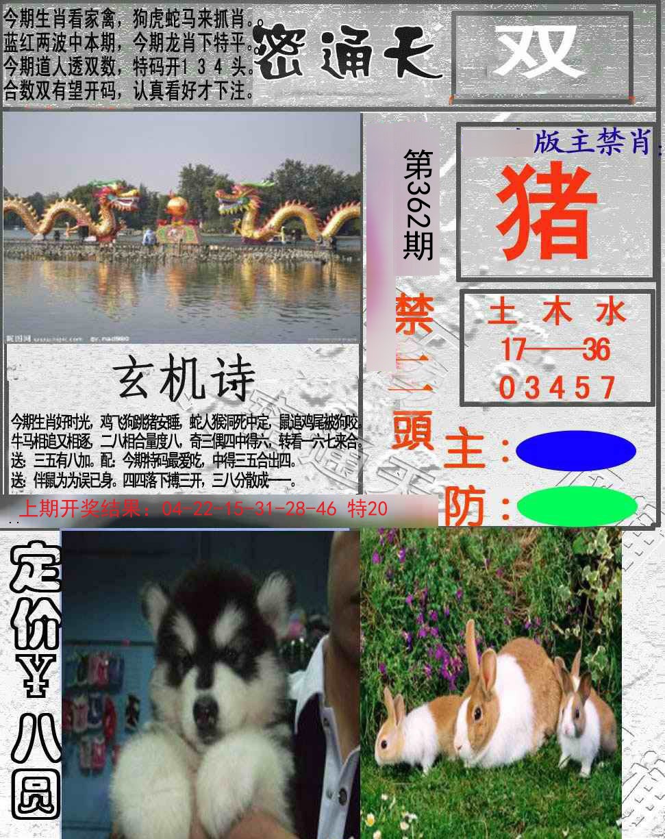 2024362期密通天