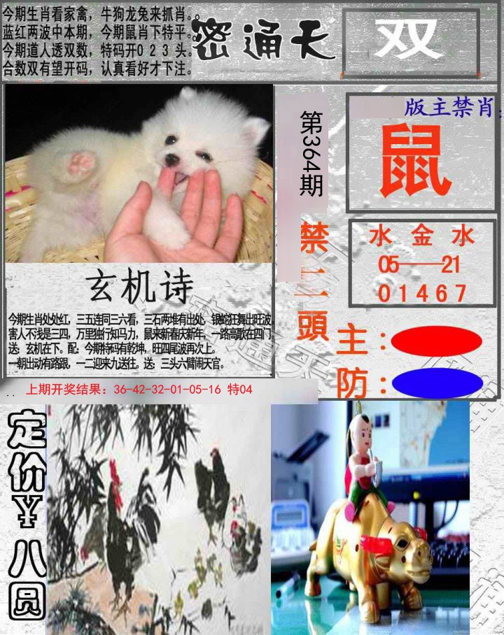 2024364期密通天