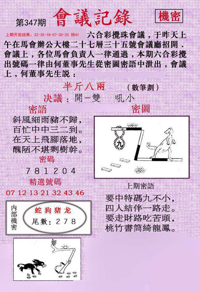 2024347期会议记录