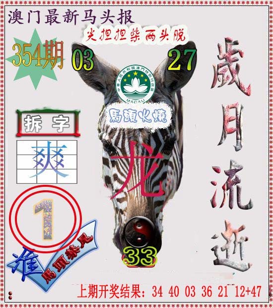 2024354期马头报