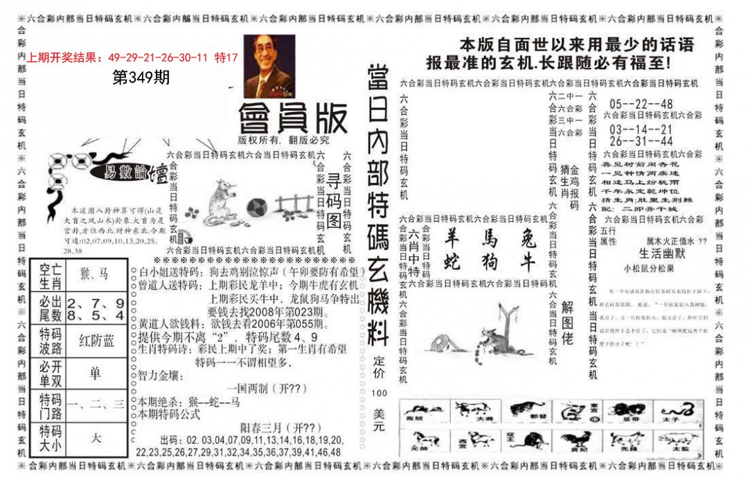 2024349期当日特码玄机报