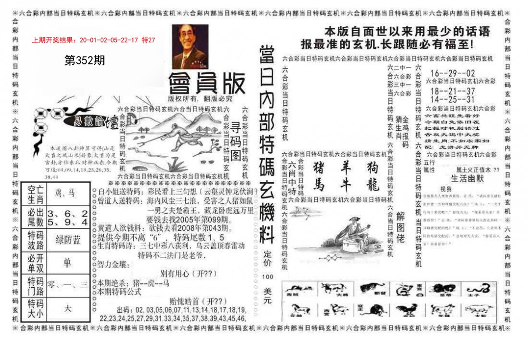 2024352期当日特码玄机报