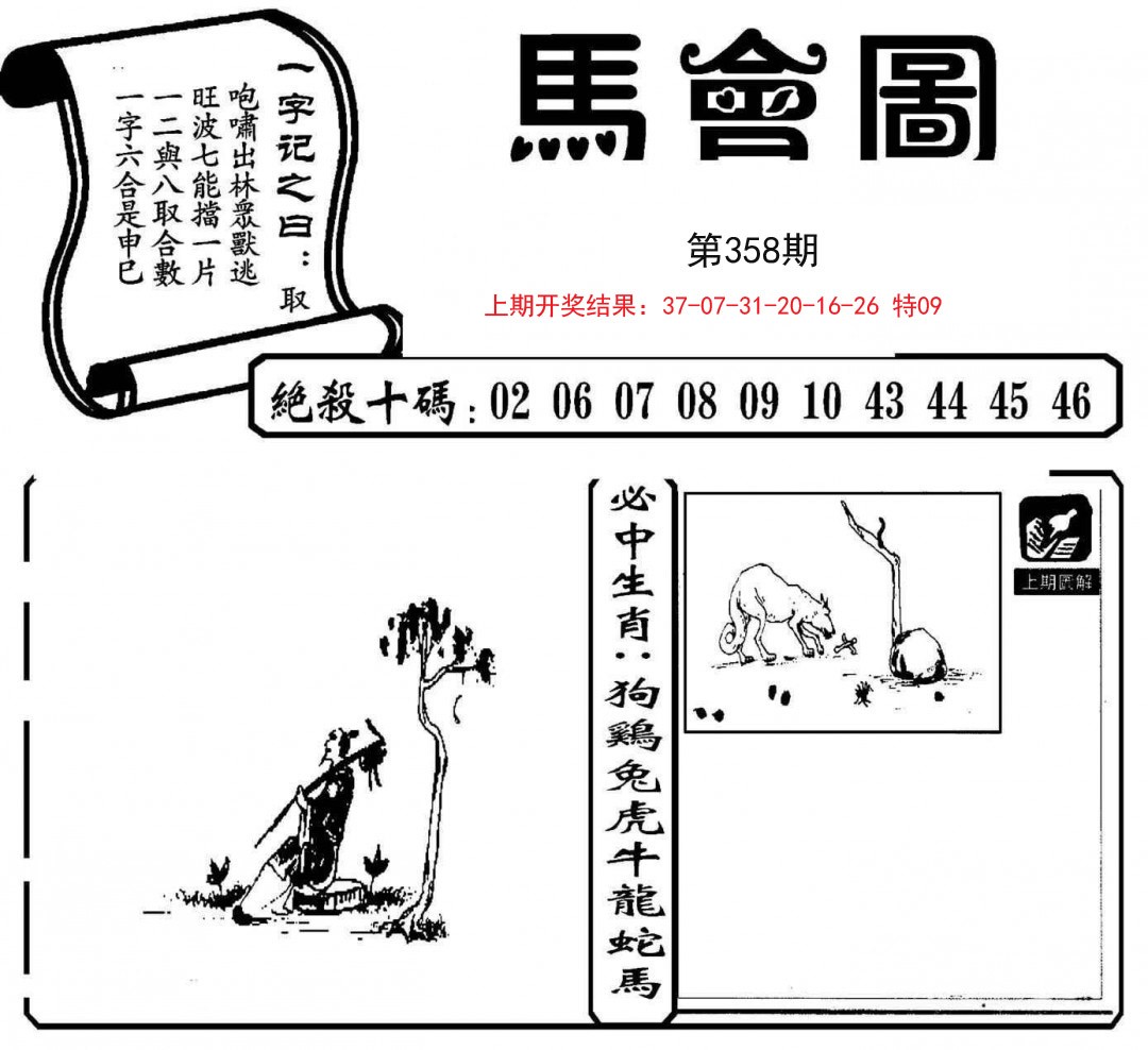 2024358期马会图