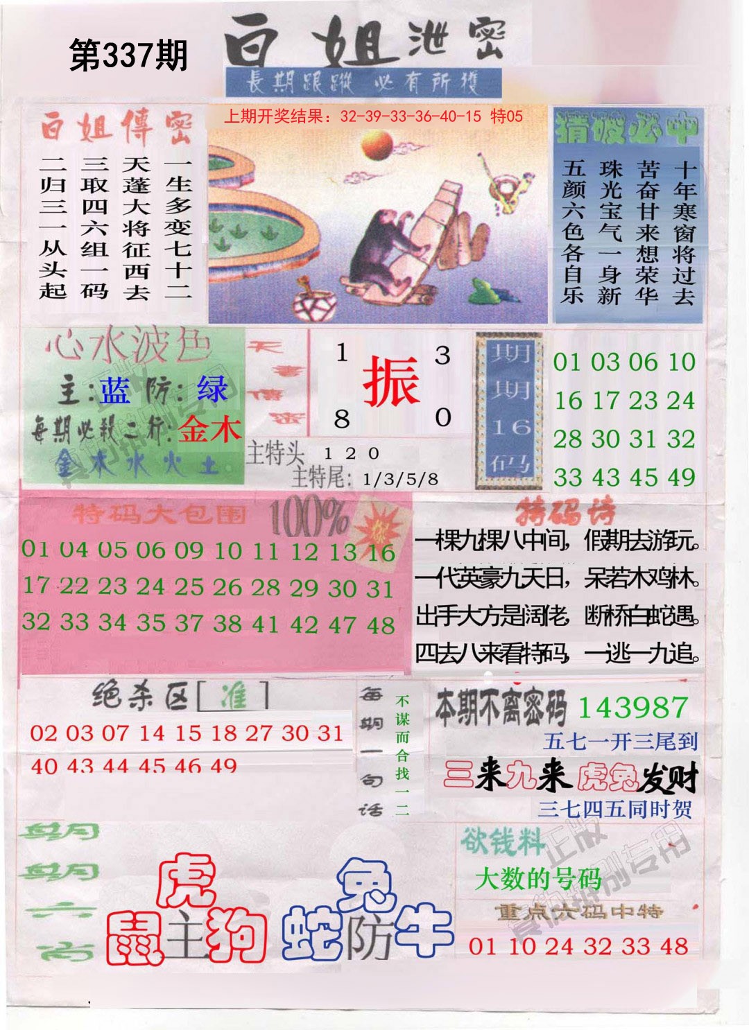 2024337期白姐泄密