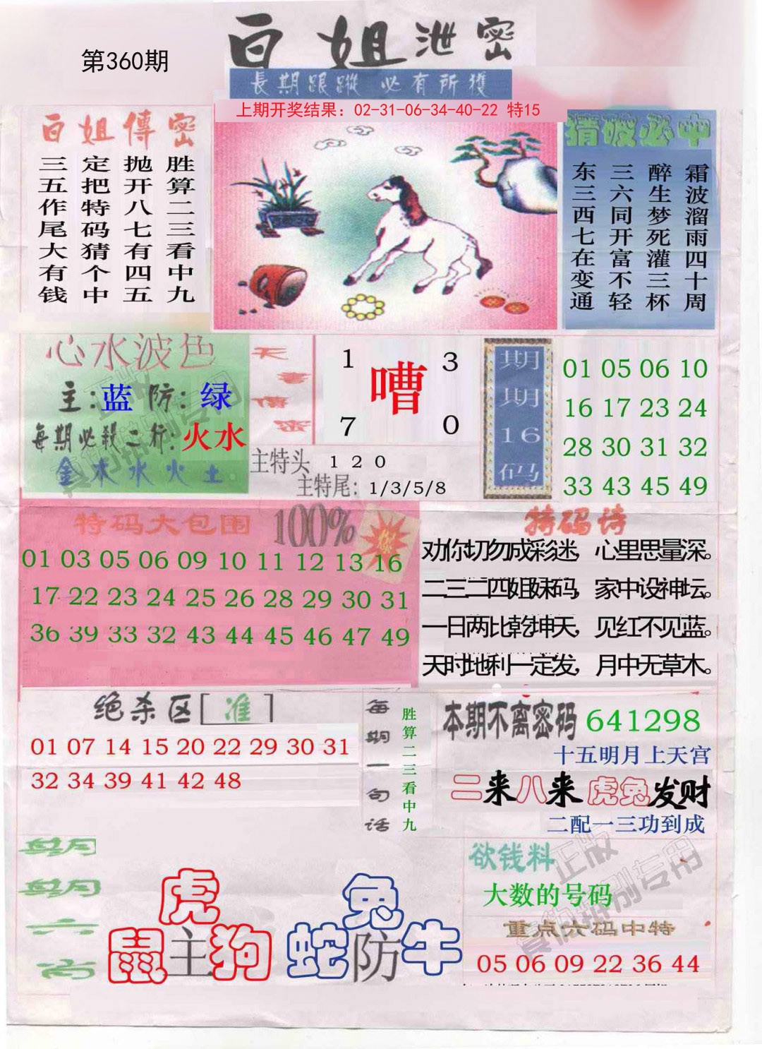 2024360期白姐泄密