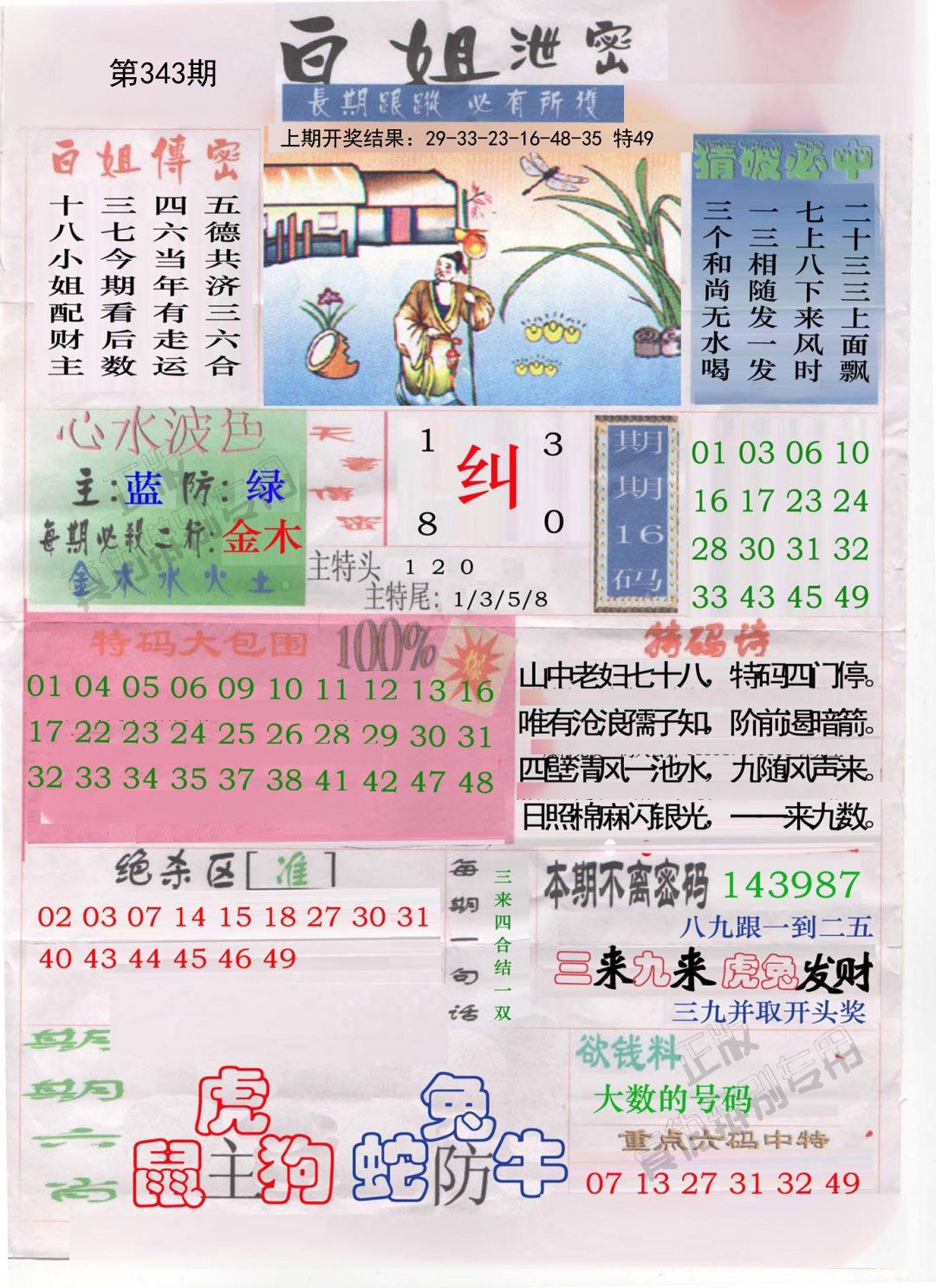 2024343期白姐泄密