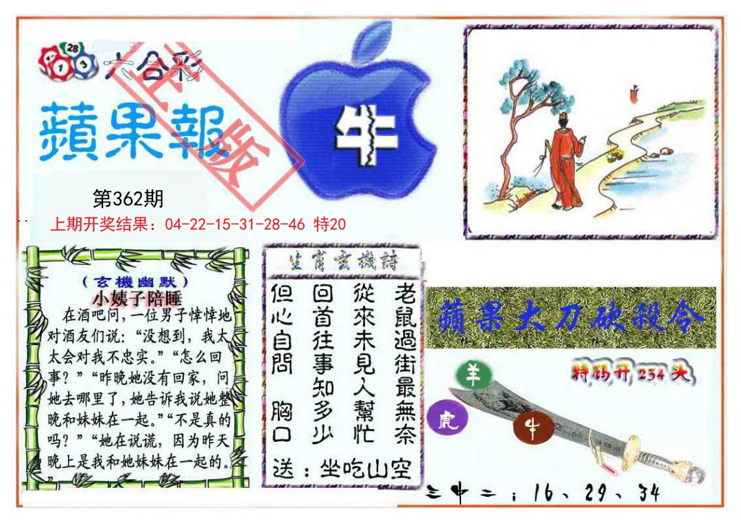 2024362期频果报