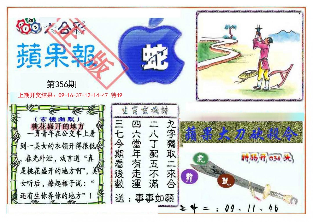 2024356期频果报