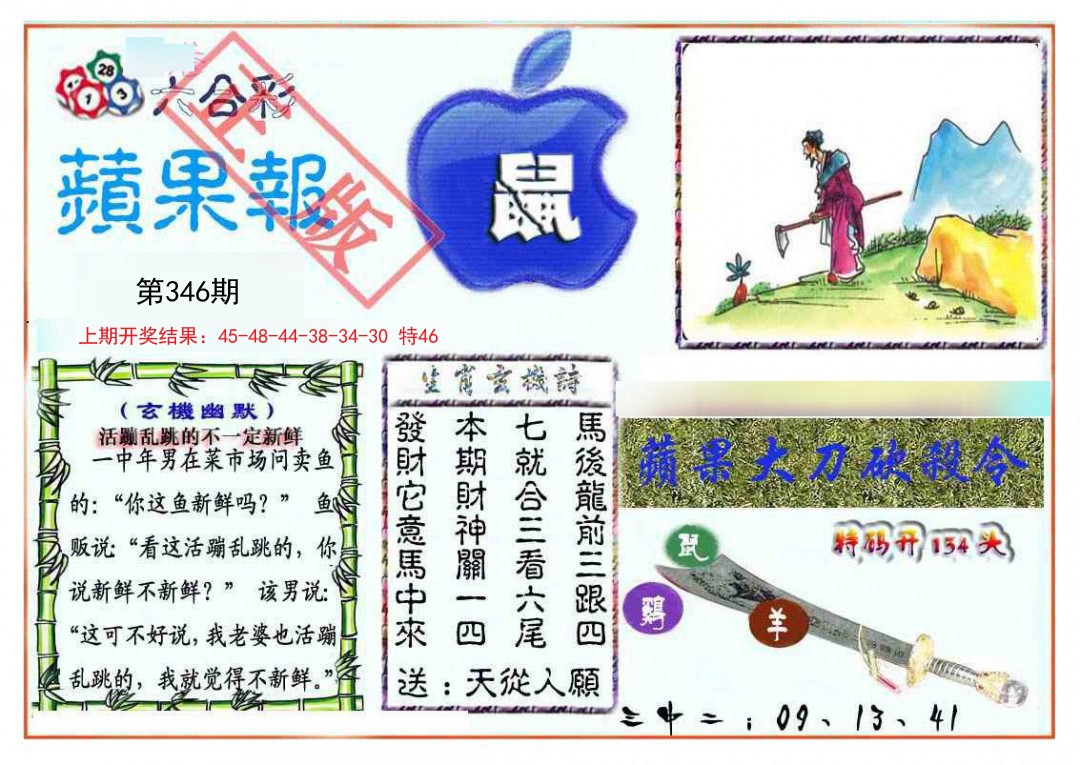 2024346期频果报
