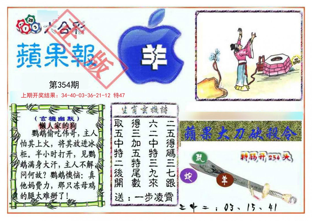 2024354期频果报