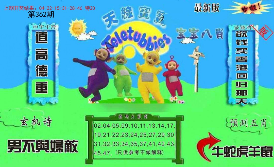 2024362期新天线宝宝(2006二版)