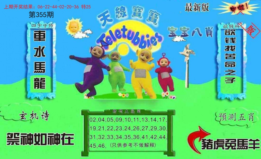 2024355期新天线宝宝(2006二版)