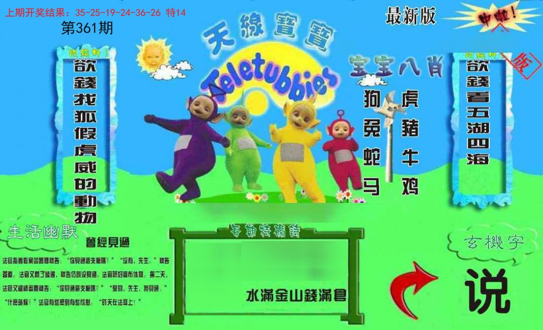 2024361期新天线宝宝(2006一版)