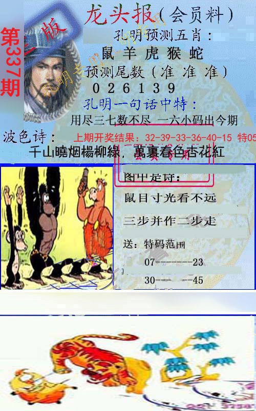 2024337期龙头报