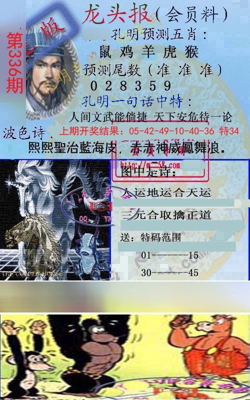 2024336期龙头报