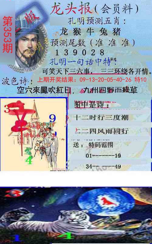 2024353期龙头报