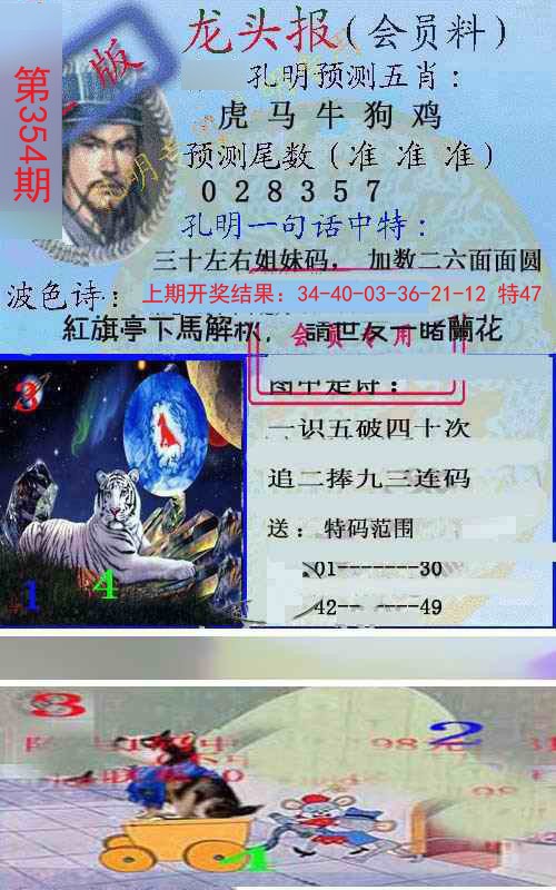 2024354期龙头报