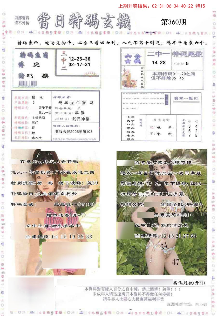 2024360期当日特码玄机-2