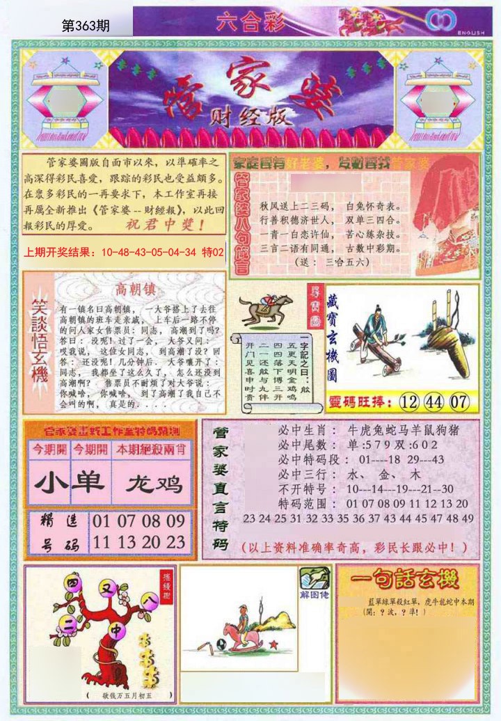 2024363期管家婆财经版