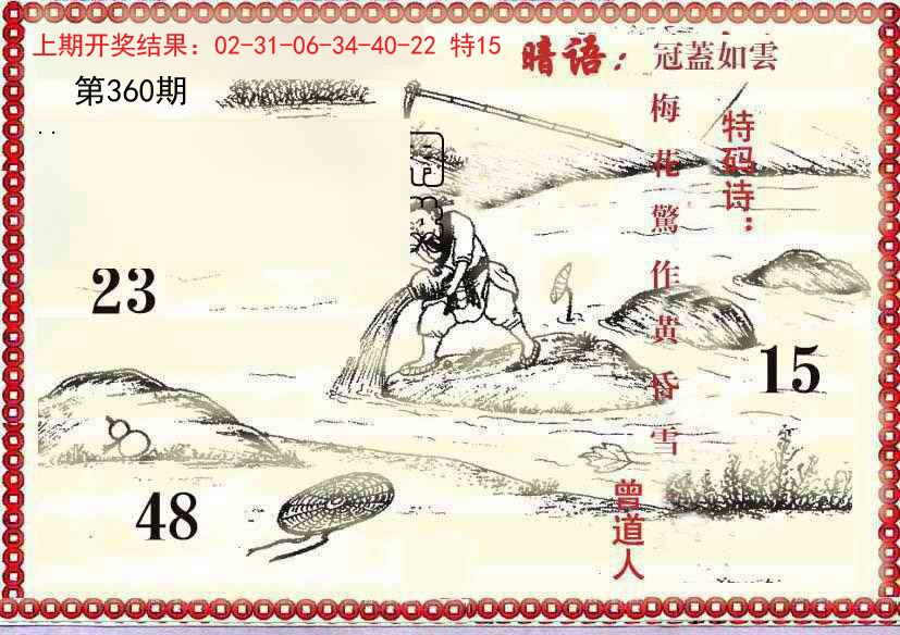 2024360期早开先生暗语