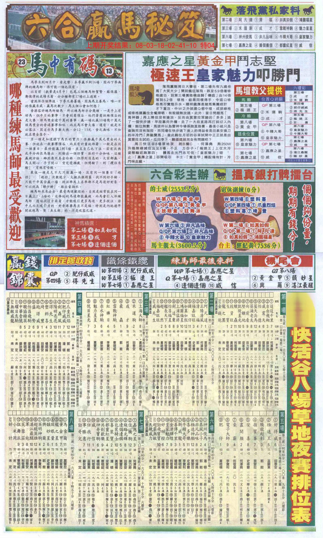 2024351期新报跑狗B