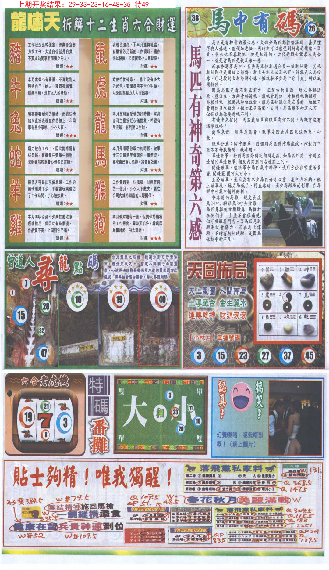 2024343期新报跑狗B