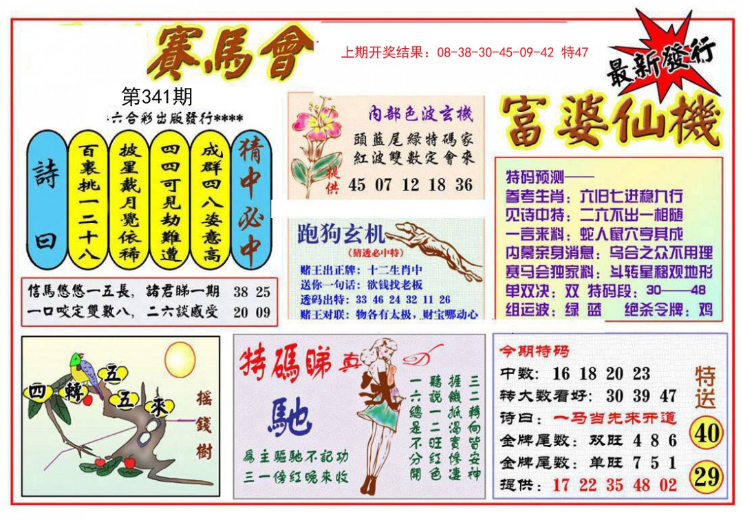 2024341期富婆六合仙机