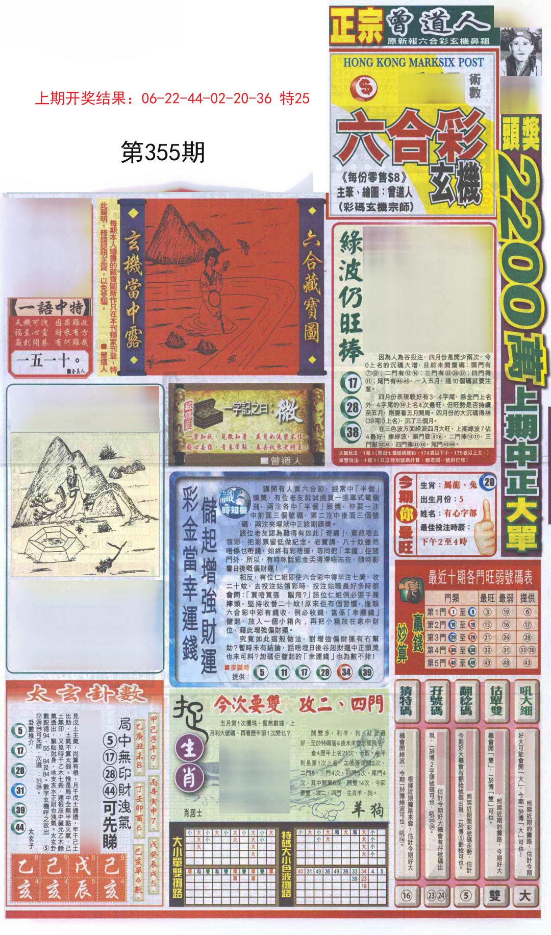 2024355期新报跑狗A