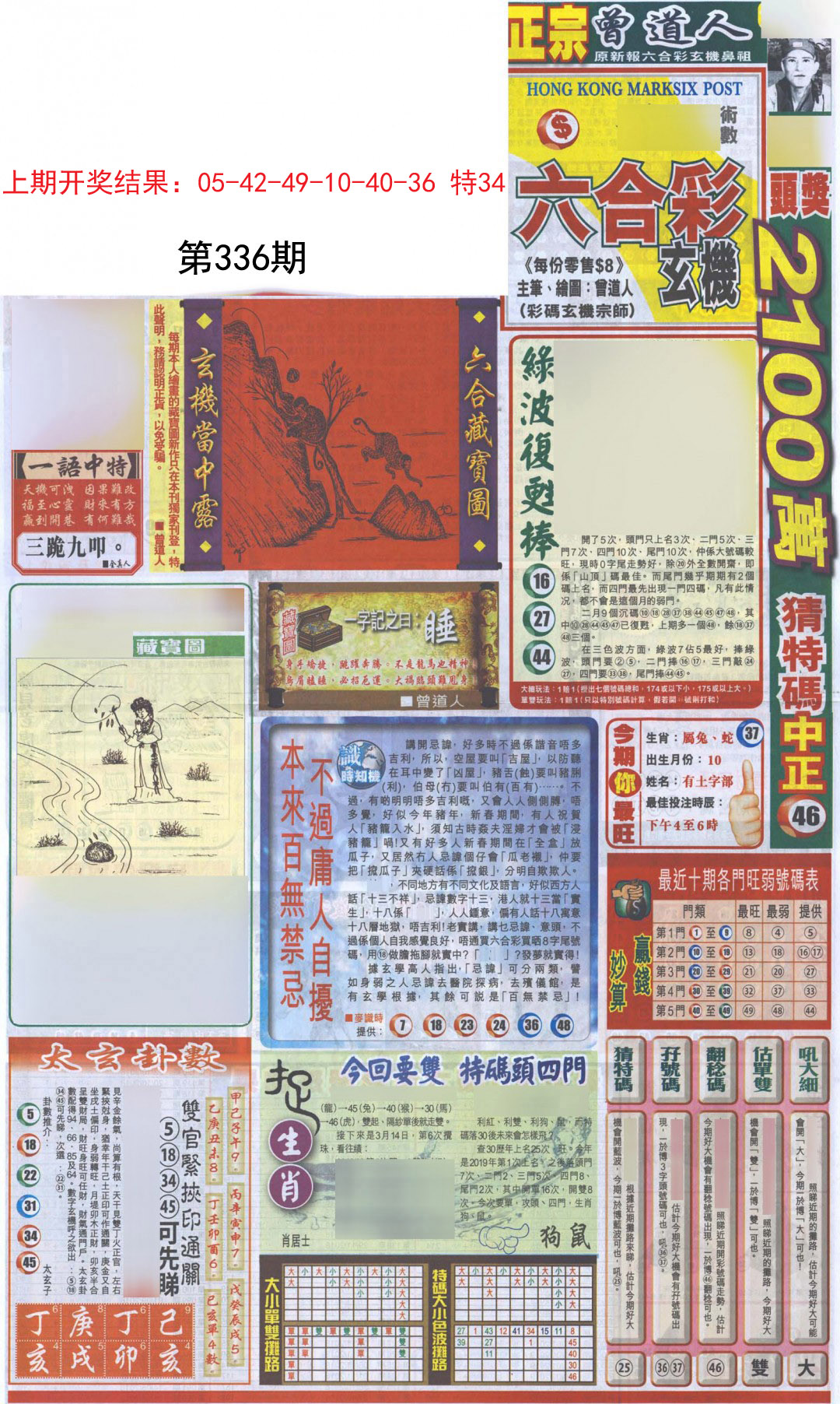 2024336期新报跑狗A