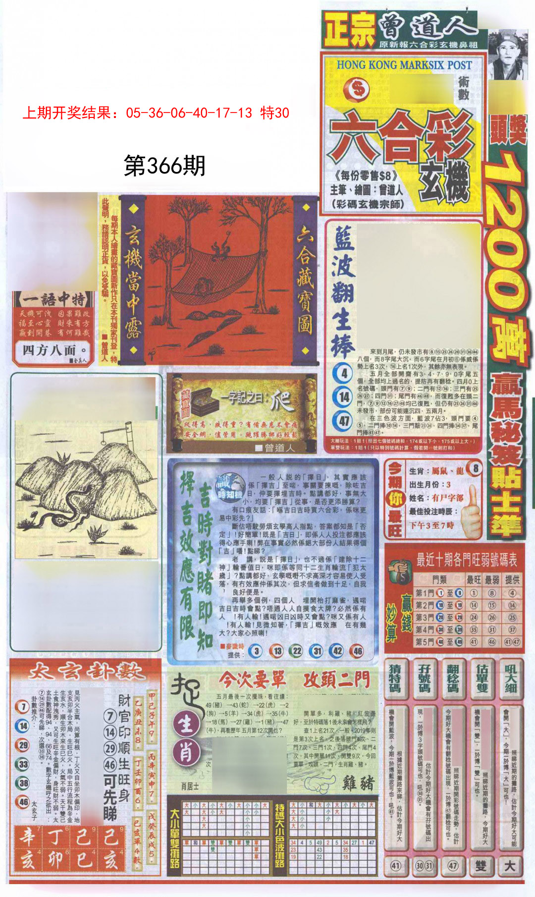 2024366期新报跑狗A