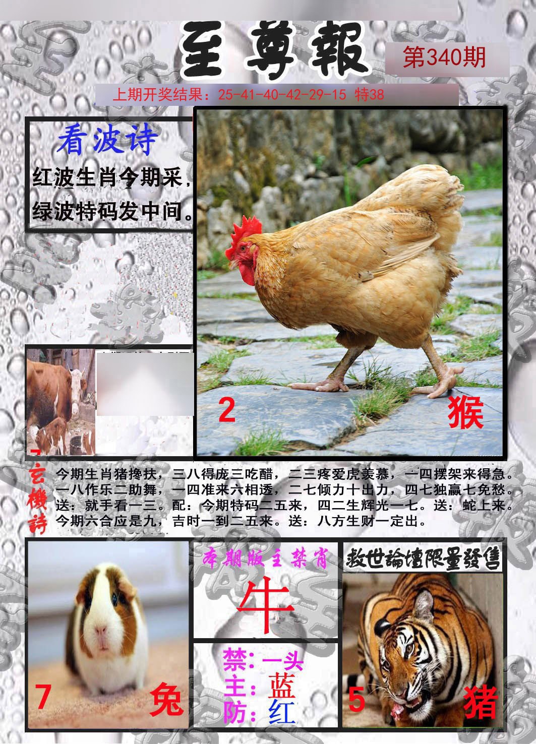 2024340期至尊报