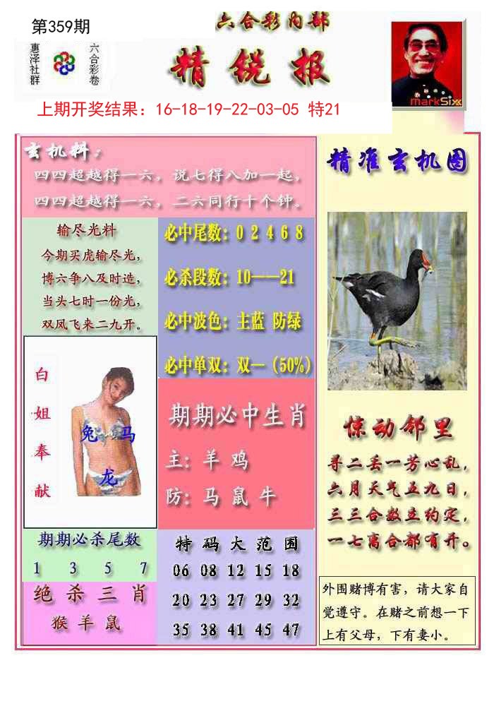 2024359期精锐报