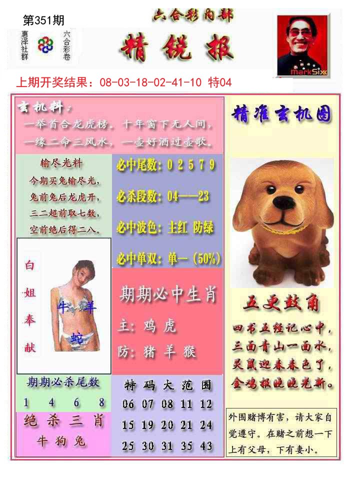 2024351期精锐报