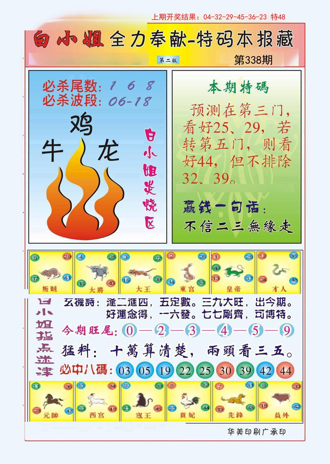 2024338期白小姐救世民B