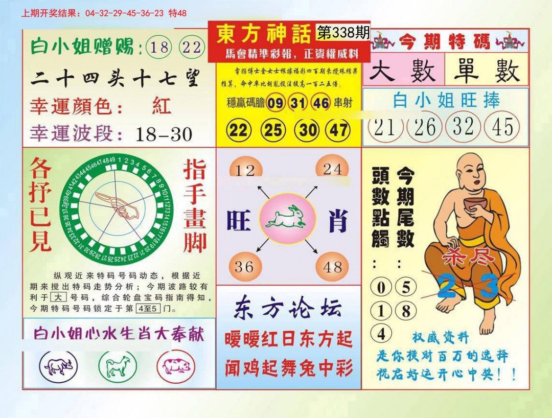 2024338期东方神话