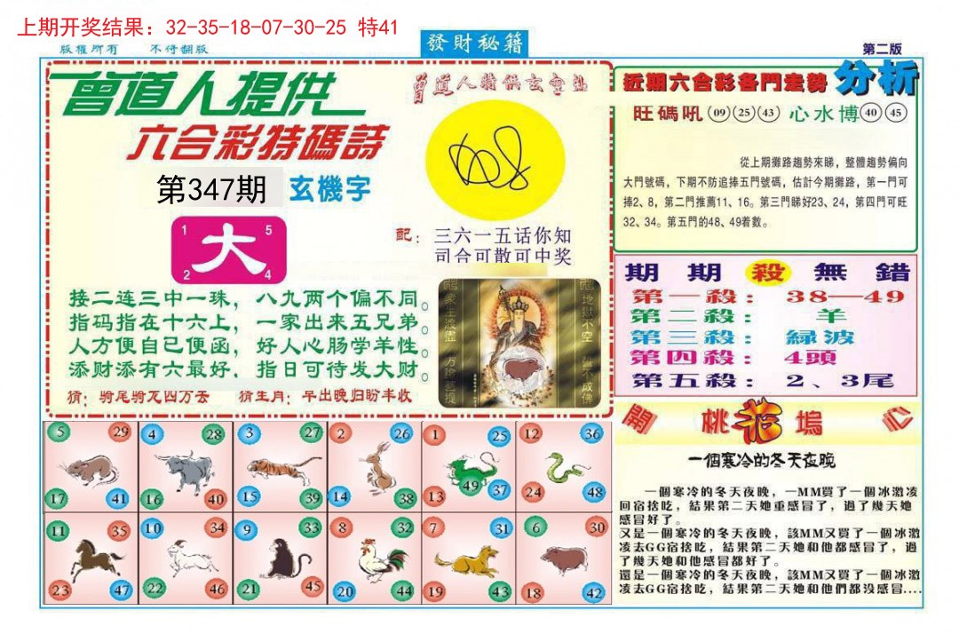 2024347期发财秘籍B
