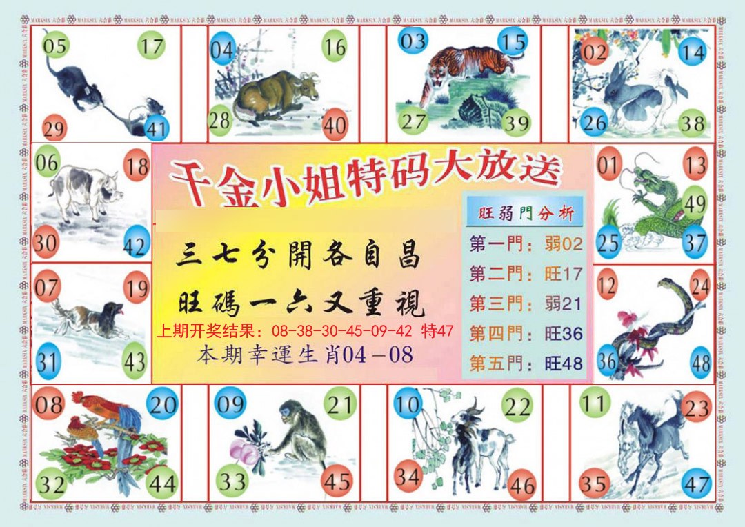 2024341期(新版)千金小姐B