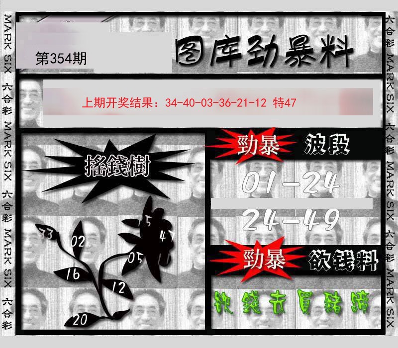 2024354期劲暴来料