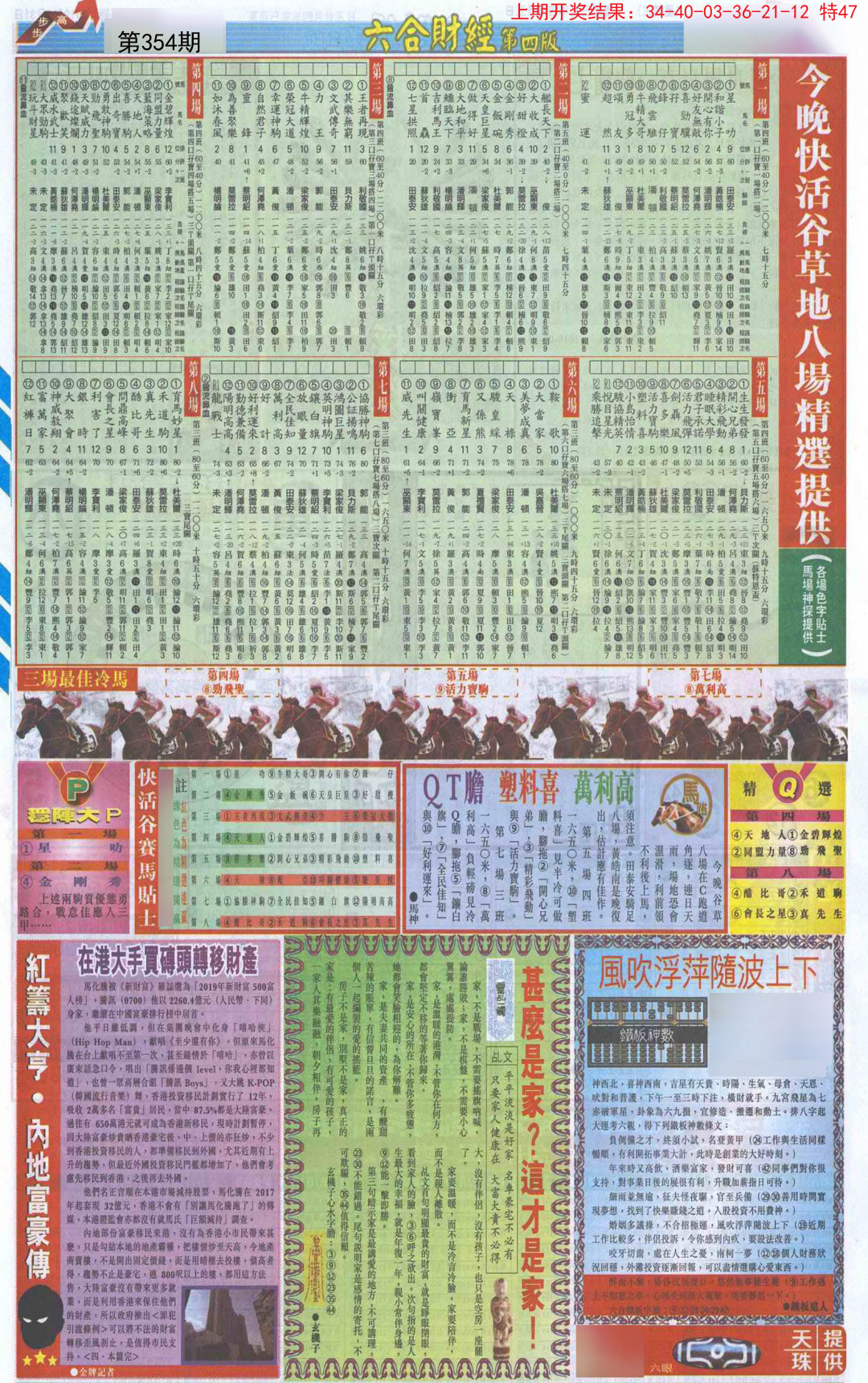 2024354期六合财经B加大版