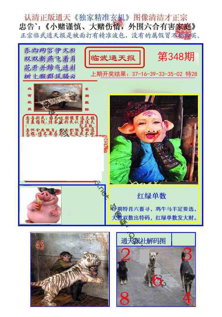 2024348期临武通天报