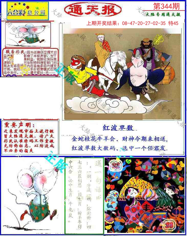 2024344期大陆通天报