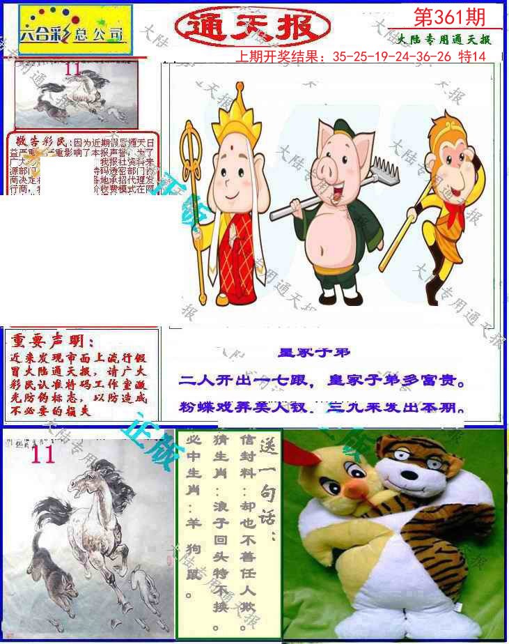 2024361期大陆通天报