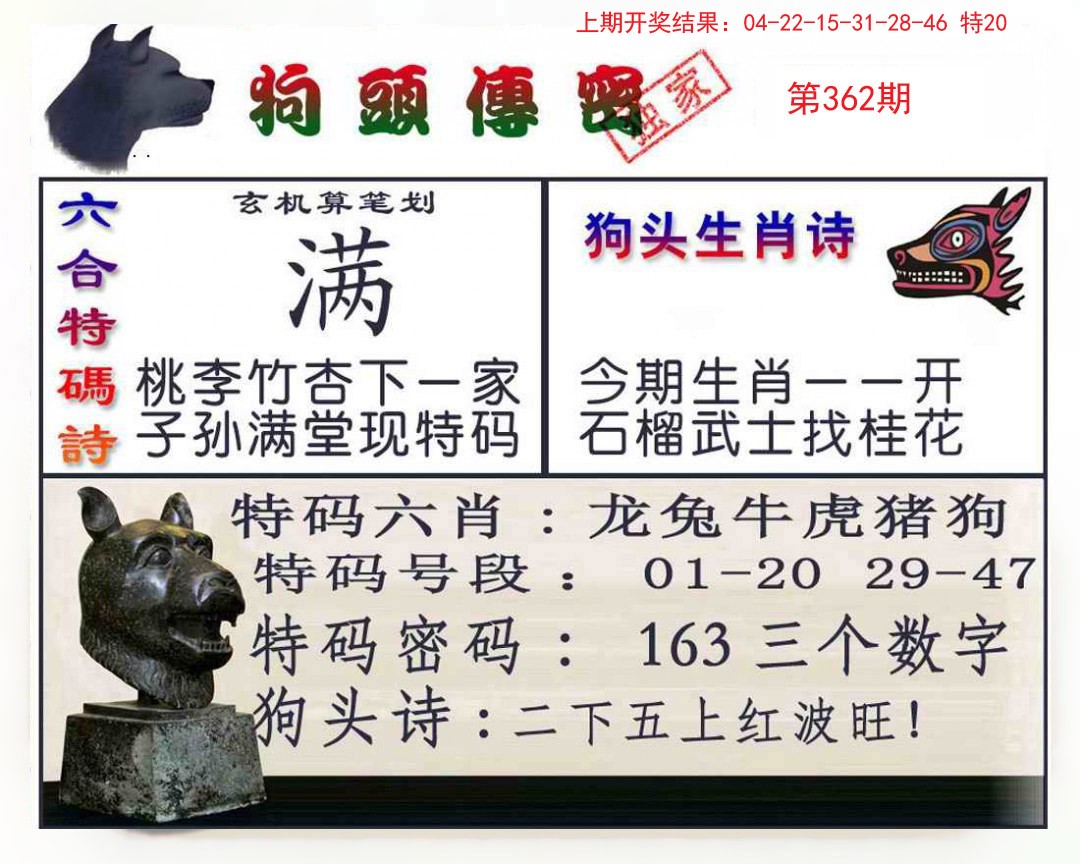 2024362期狗头传密