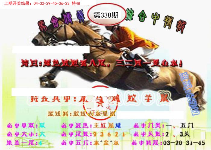 2024338期马会传真-综合报