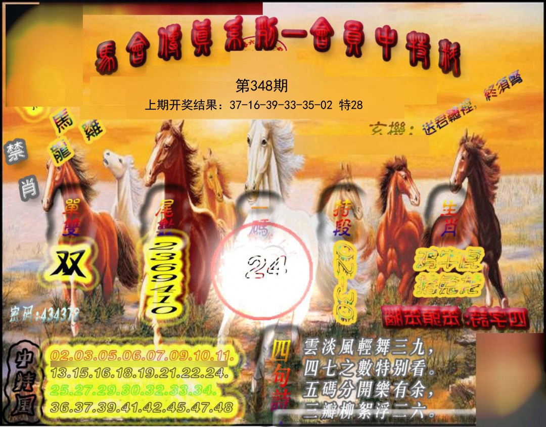2024348期马会传真-会员报