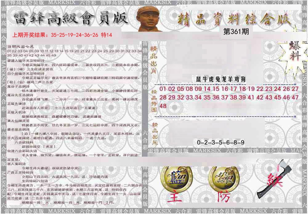 2024361期雷锋资料综合版