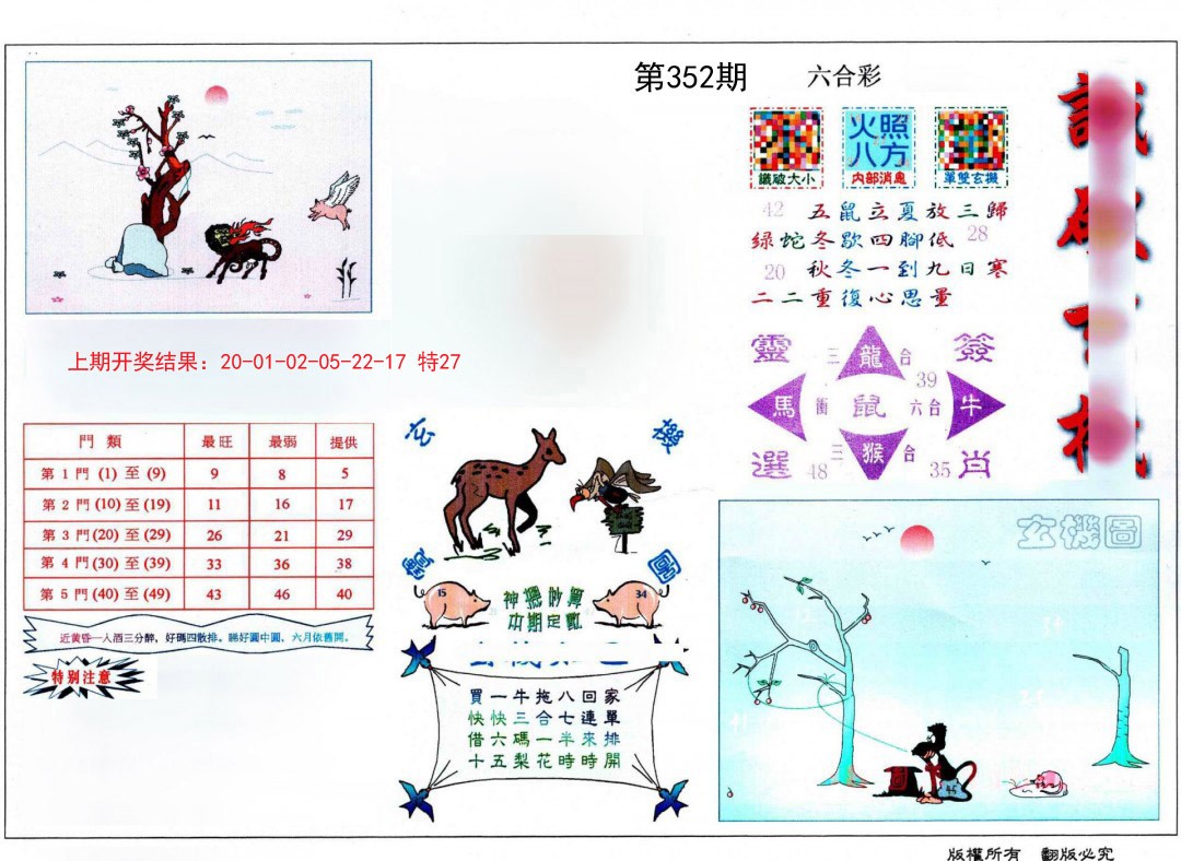 2024352期识破玄机