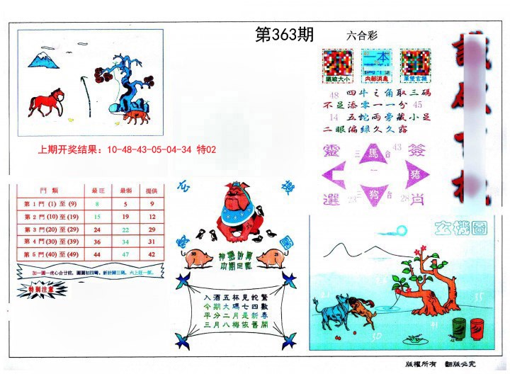 2024363期识破玄机